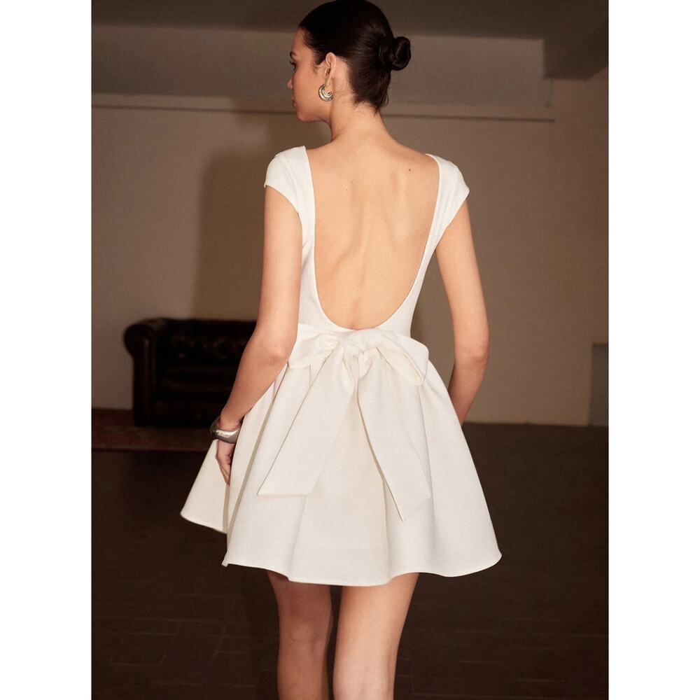 Commense White Mini Dress - Picture 5 of 5